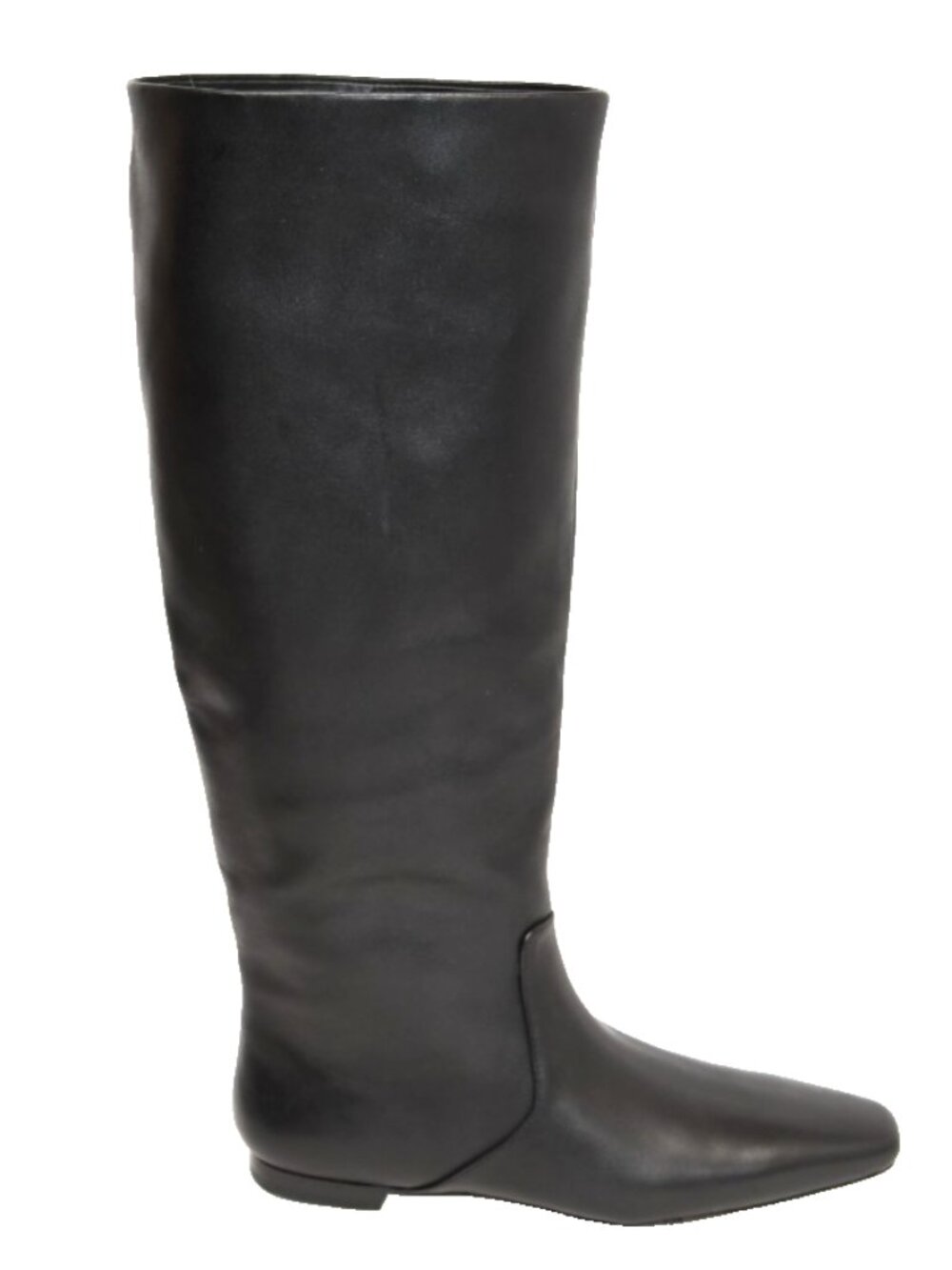 New! Loeffler Randall Lillian Tall Boot Size 8 Black Leather DD82A